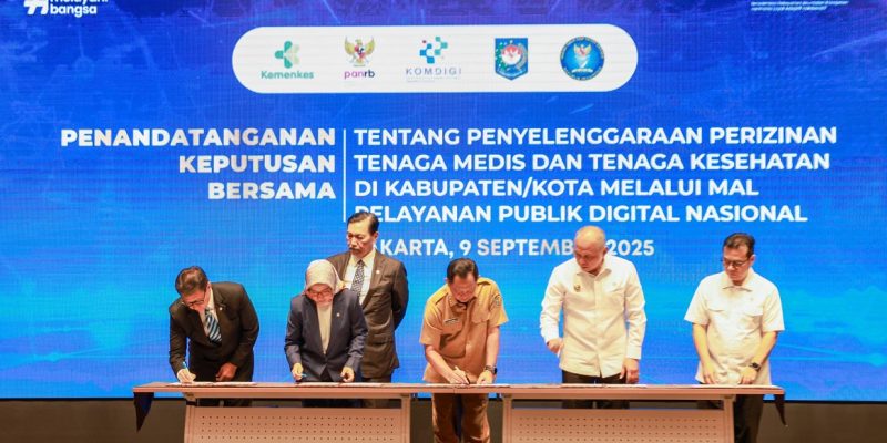 SKB Perizinan Tenaga Medis Jadi Tonggak Layanan Publik Digital di Indonesia