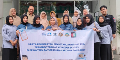 Tim PkM FK Unisba Gelar Edukasi PHBS untuk Cegah Skabies di Pondok Pesantren Baitur Rohman