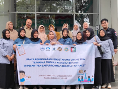 Tim PkM FK Unisba Gelar Edukasi PHBS untuk Cegah Skabies di Pondok Pesantren Baitur Rohman