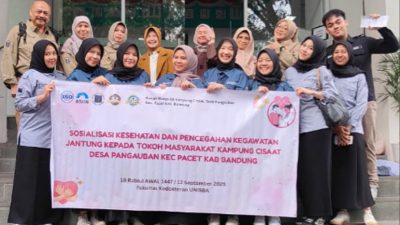 Tim PKM FK Unisba Gelar Edukasi dan Pemeriksaan Kesehatan Jantung untuk Warga Desa Pangauban