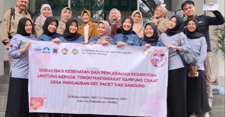 Tim PKM FK Unisba Gelar Edukasi dan Pemeriksaan Kesehatan Jantung untuk Warga Desa Pangauban